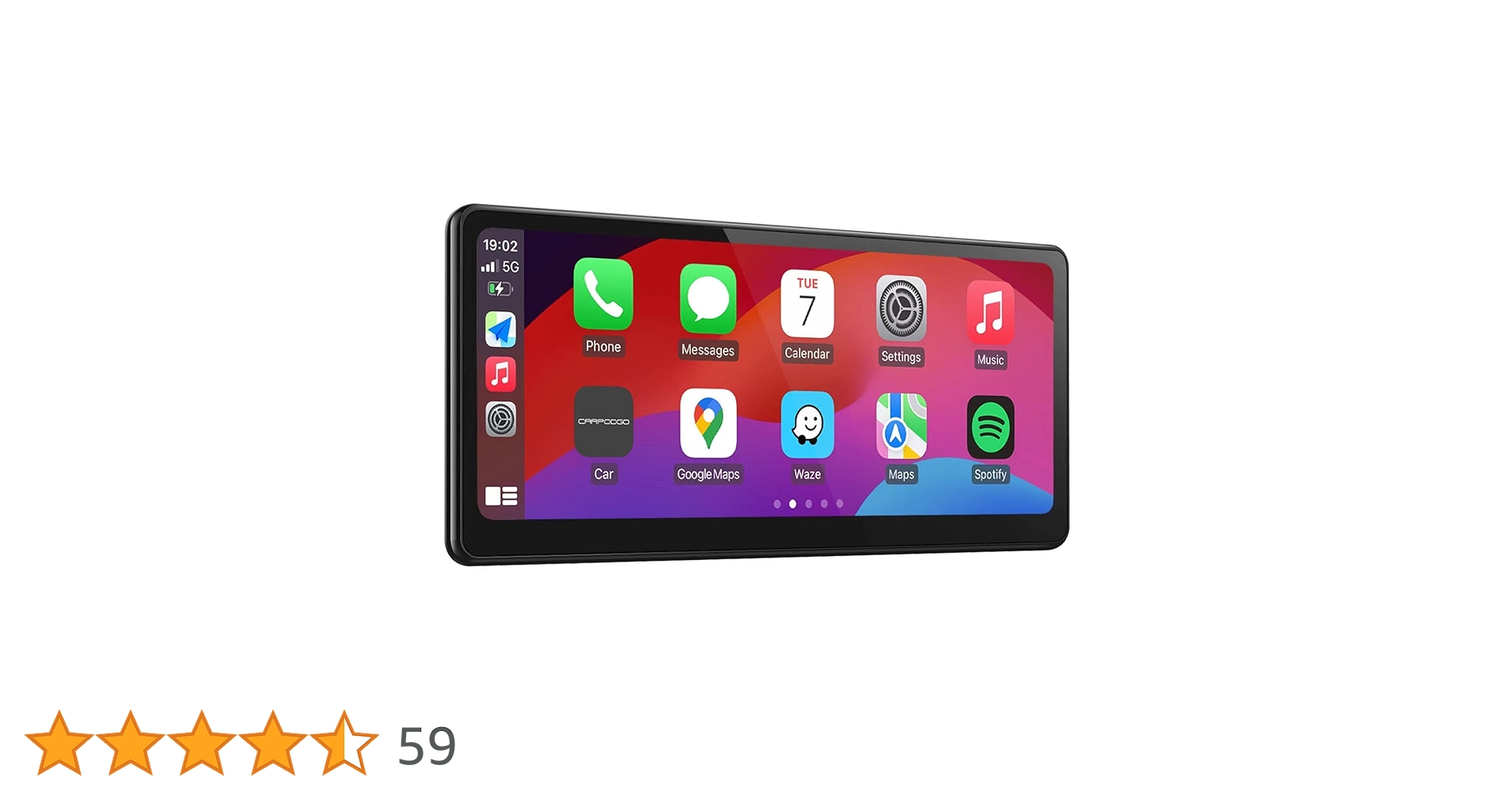 2025年モデルCarpodGo T3 Pro（新古品） Amazon.com: [2025 Fully Laminated Screen] CarpodGo T3 Pro Portable